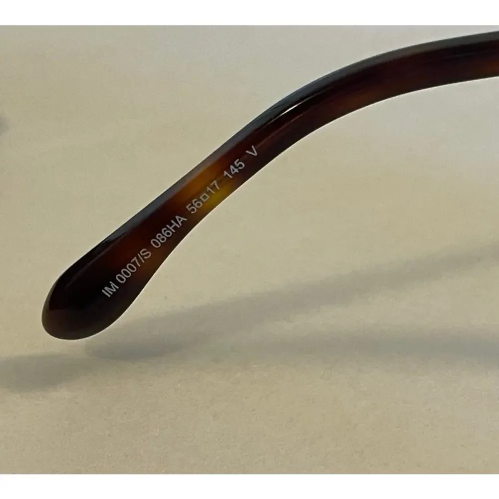 Isabel Marant IM007/S Tortoiseshell Double Bridge Sunglasses 56mm w/ Case